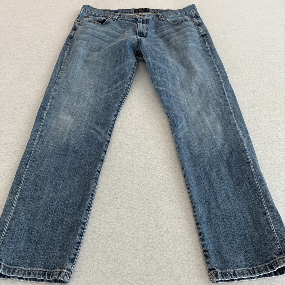 Lucky Brand Mens‎ Jeans 36x30 221 Original Straight Blue Denim Light Wash City